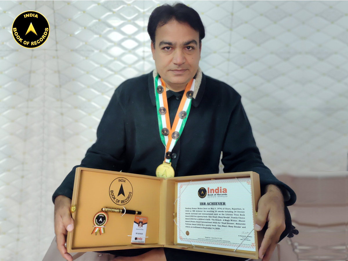 Sandeep Kumar Mishra – IBR Achiever