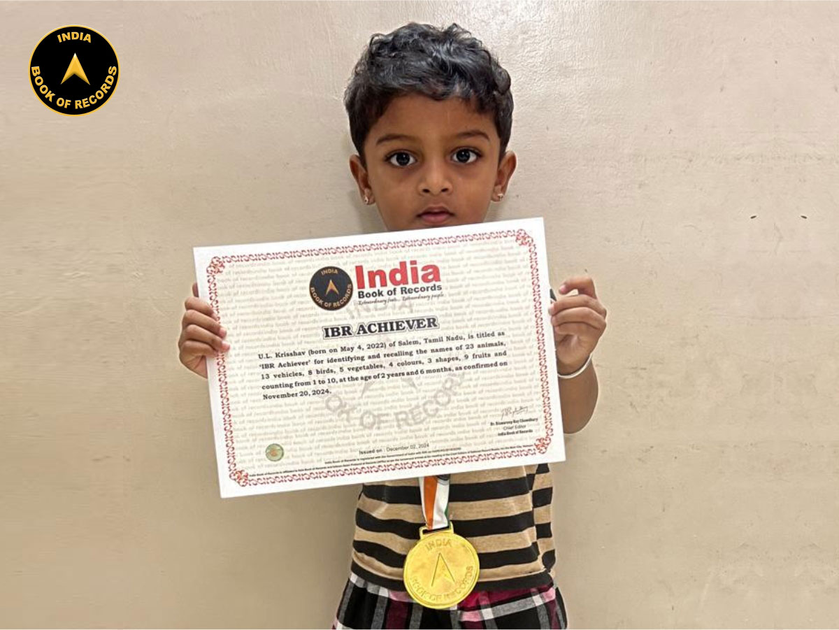 U.L. Krisshav – IBR Achiever