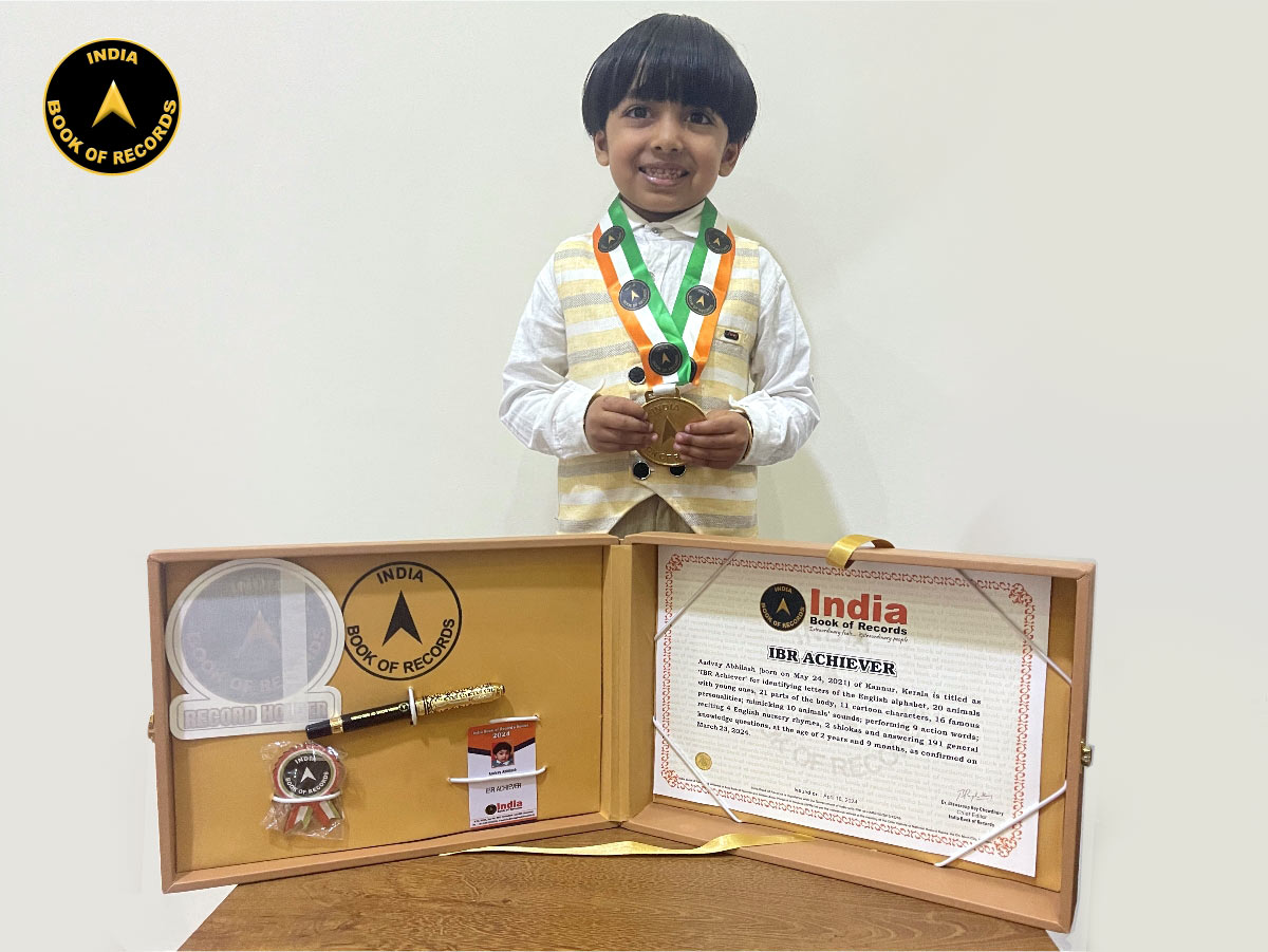Aadvay Abhilash – IBR Achiever
