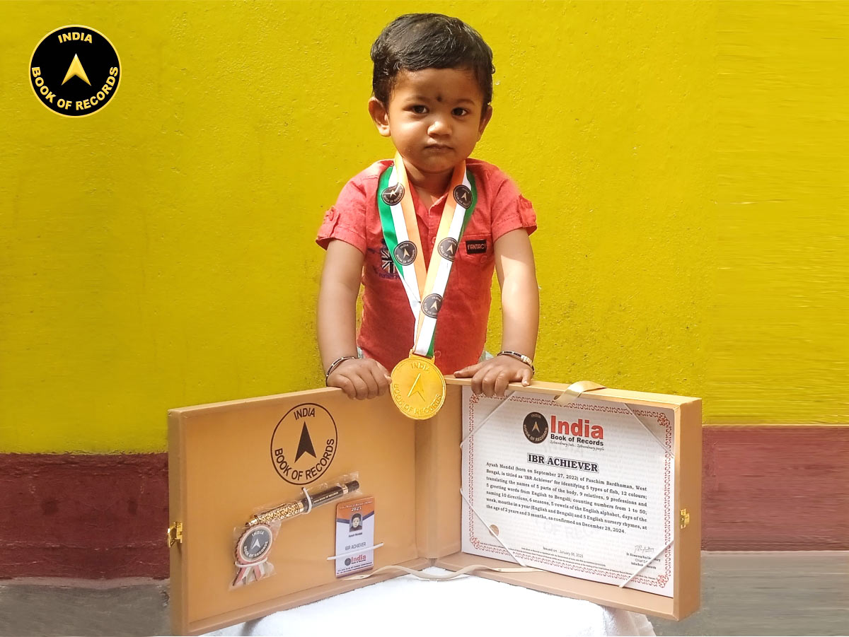 Ayush Mondal  – IBR Achiever