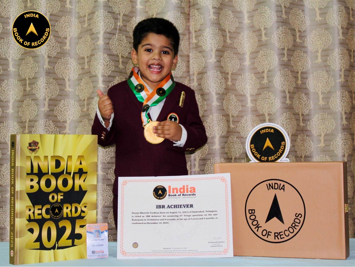 Dasoju Bhavish Vardhan – IBR Achiever