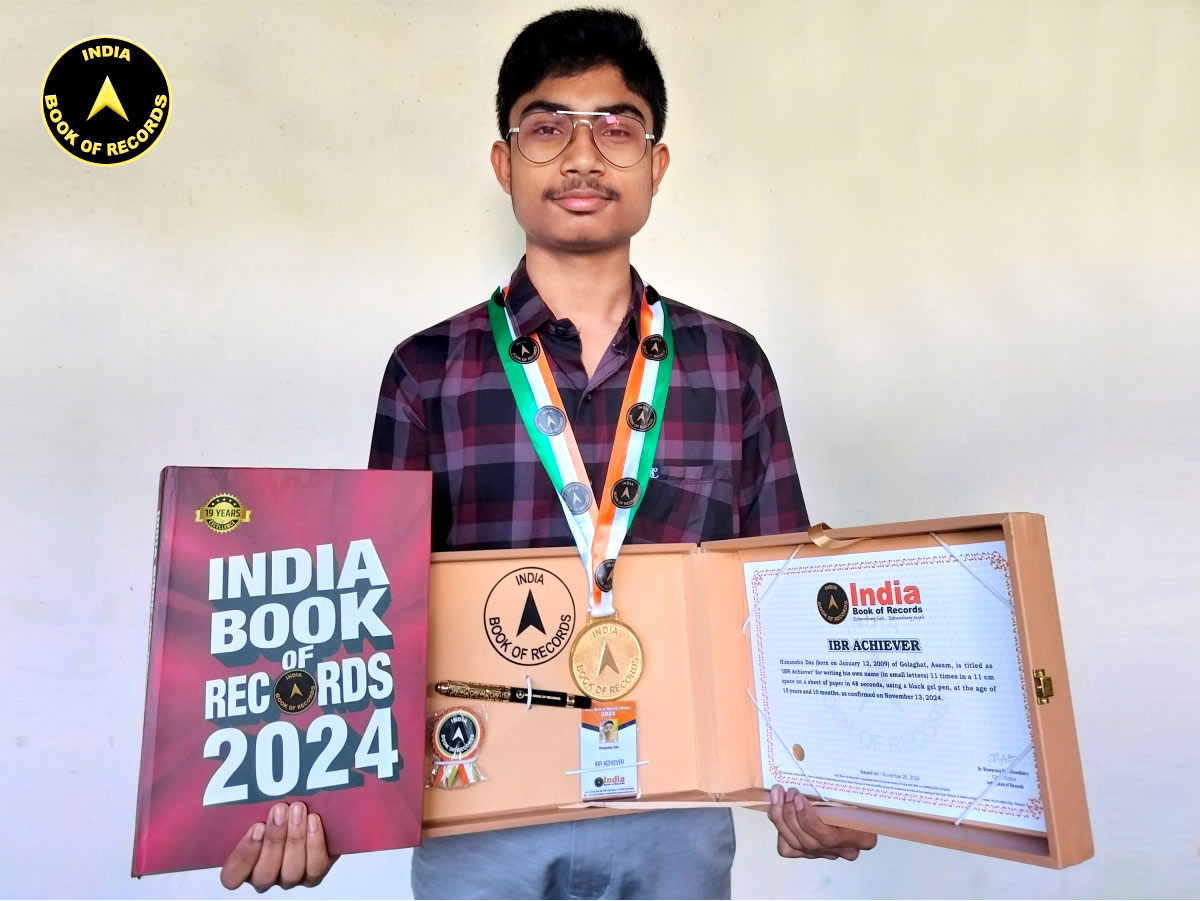 Himanshu Das – IBR Achiever