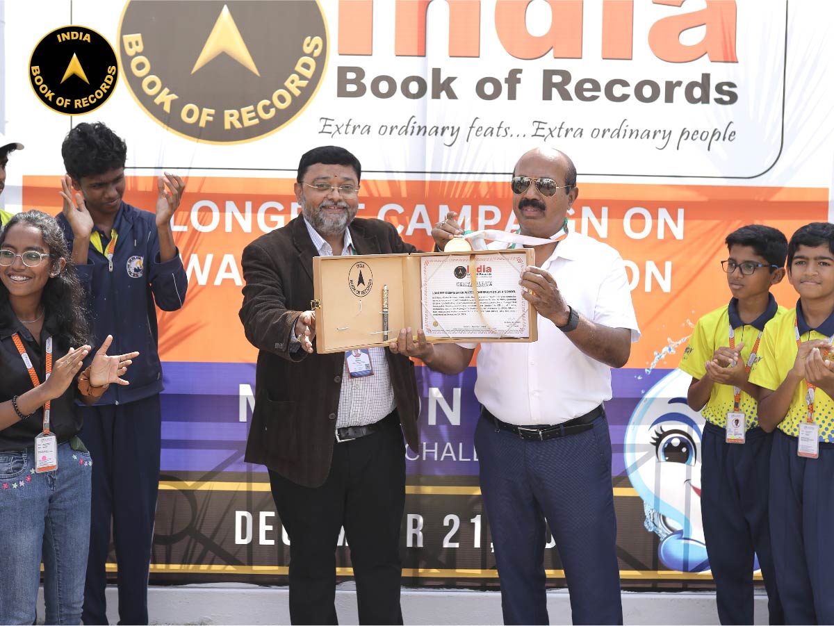 Longest Campaign on Water Conservation by a School