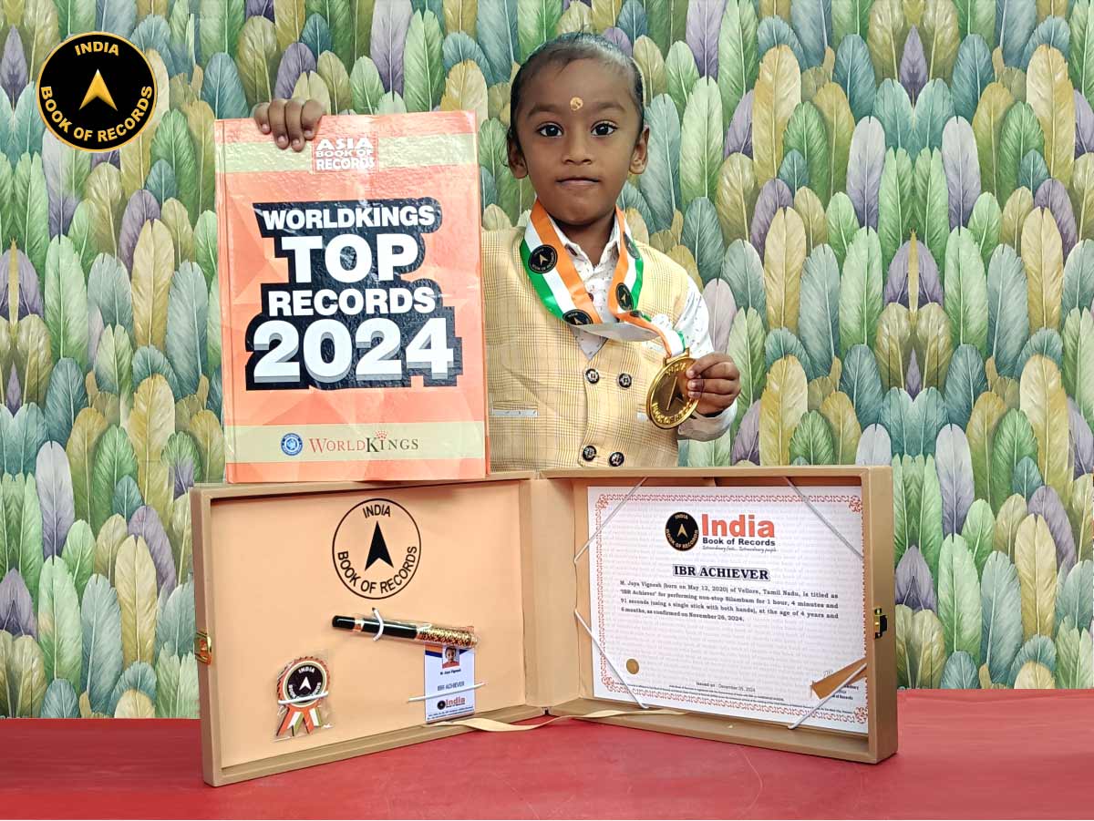 M. Jaya Vignesh – IBR Achiever