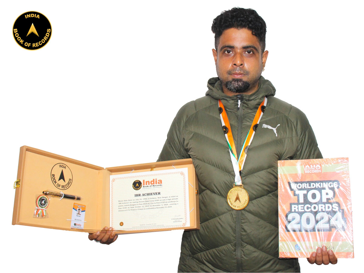 Manas Saha – IBR Achiever
