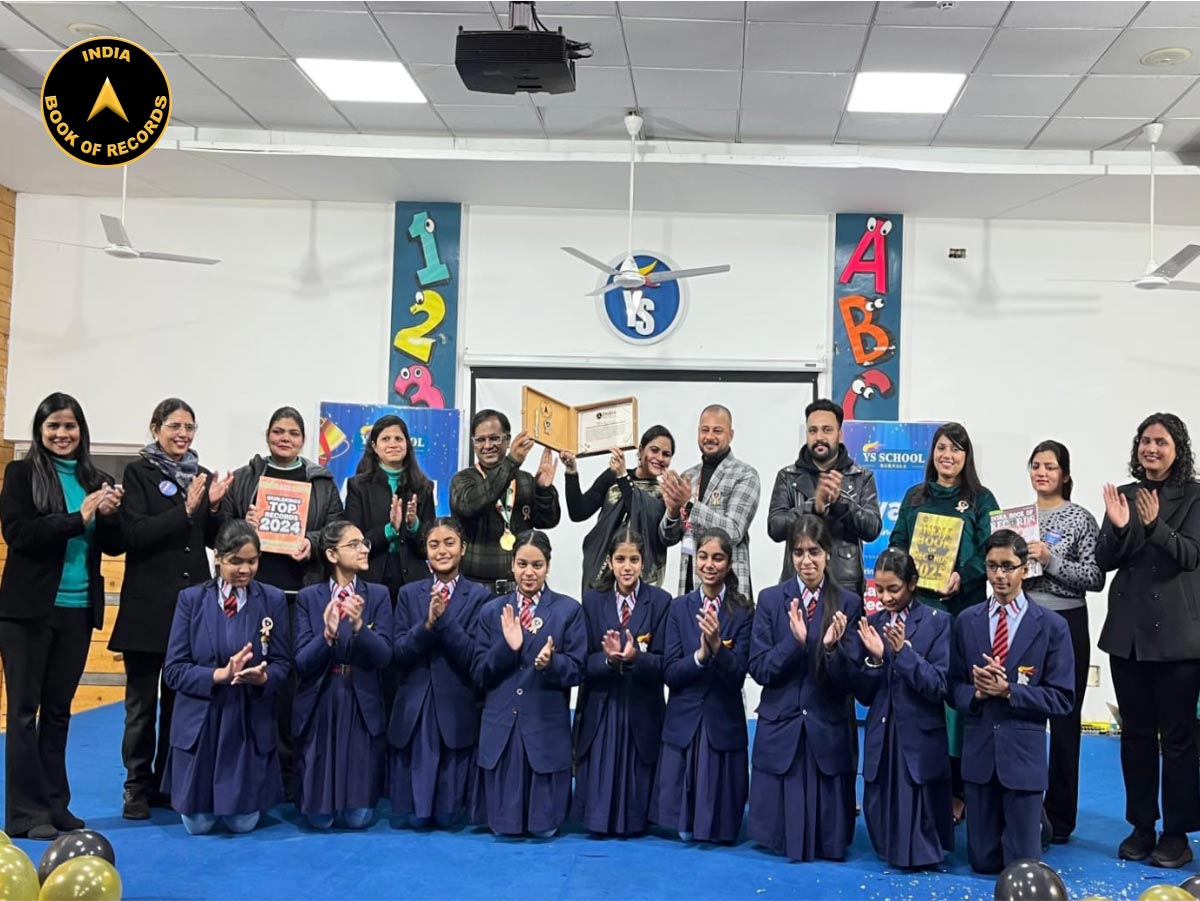 Maximum Poetry Books Published by Students of a School