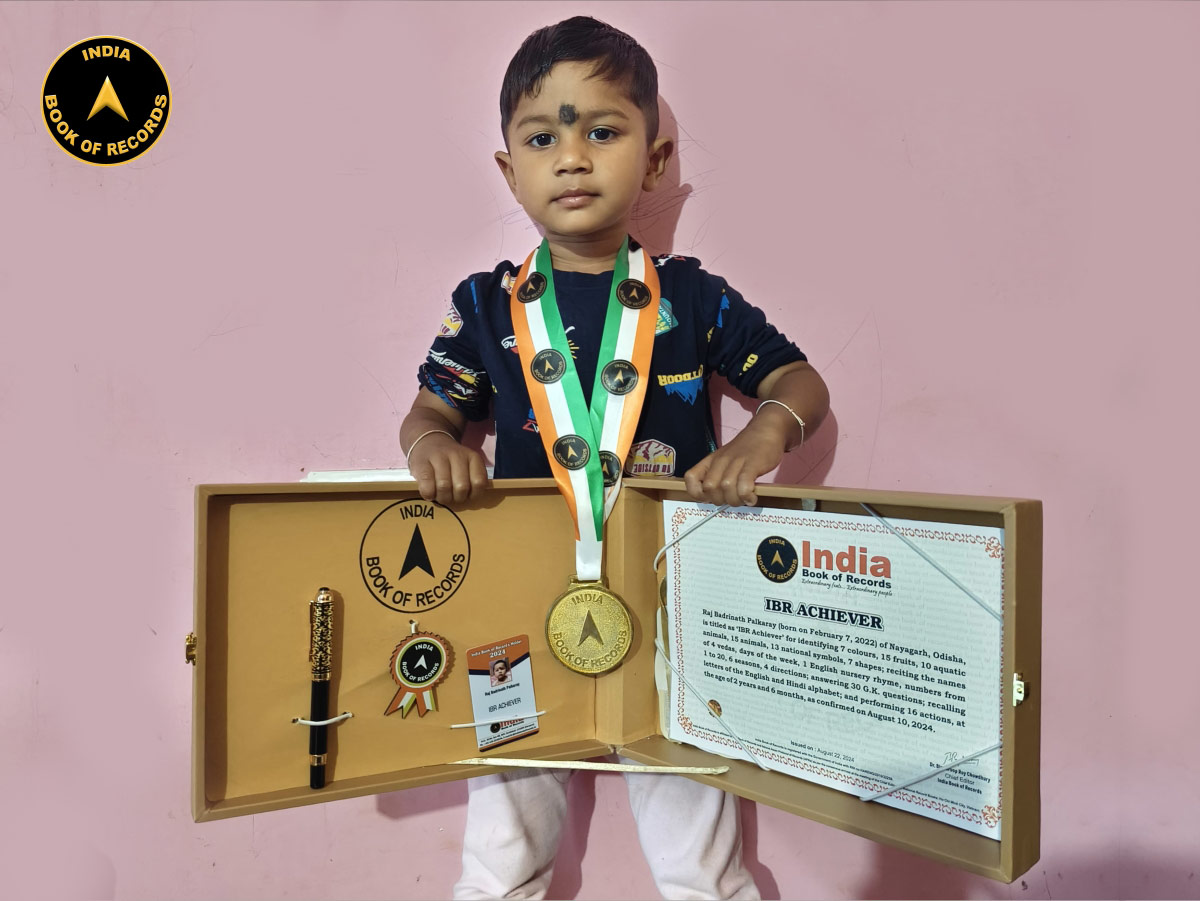 Raj Badrinath Palkaray – IBR Achiever