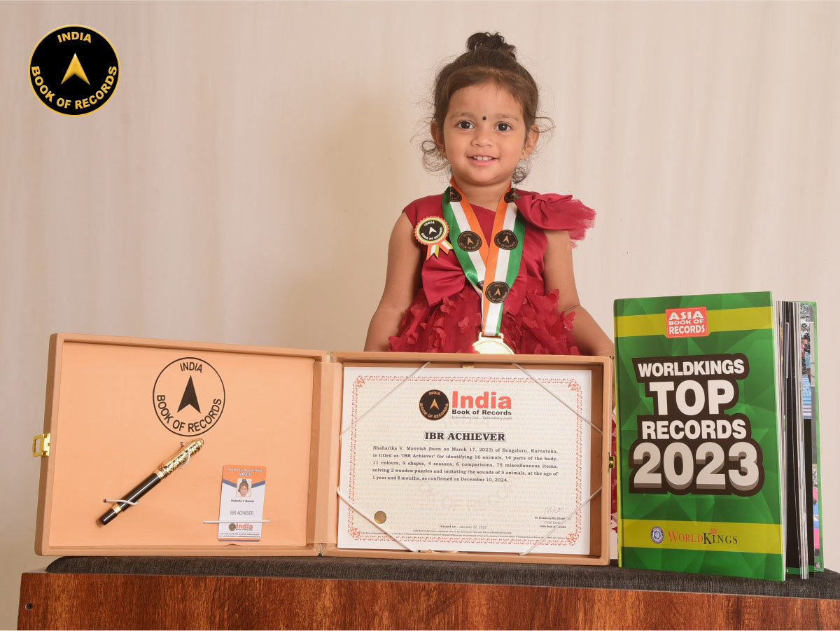 Shaharika V. Manvish – IBR Achiever