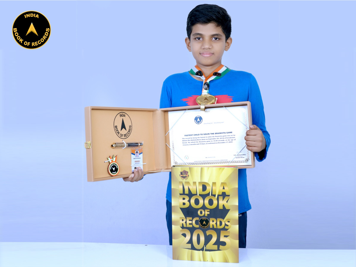 Fastest child to solve the Brainvita game