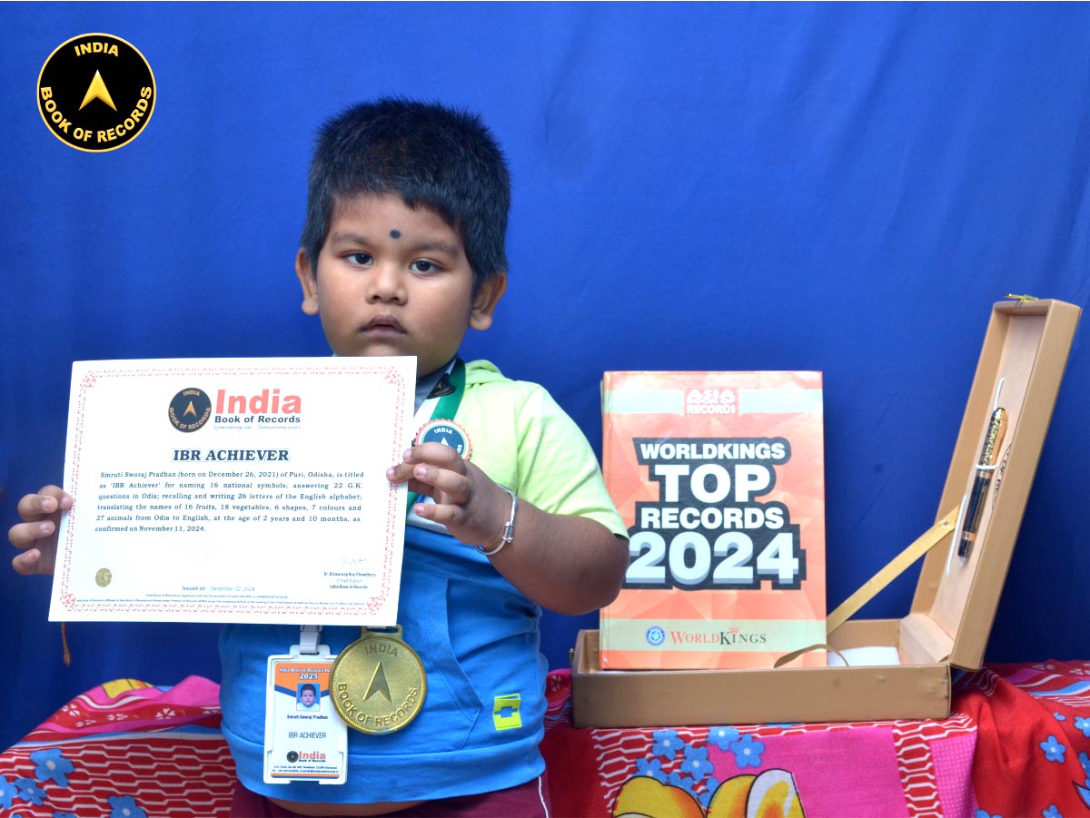Smruti Sworaj Pradhan – IBR Achiever