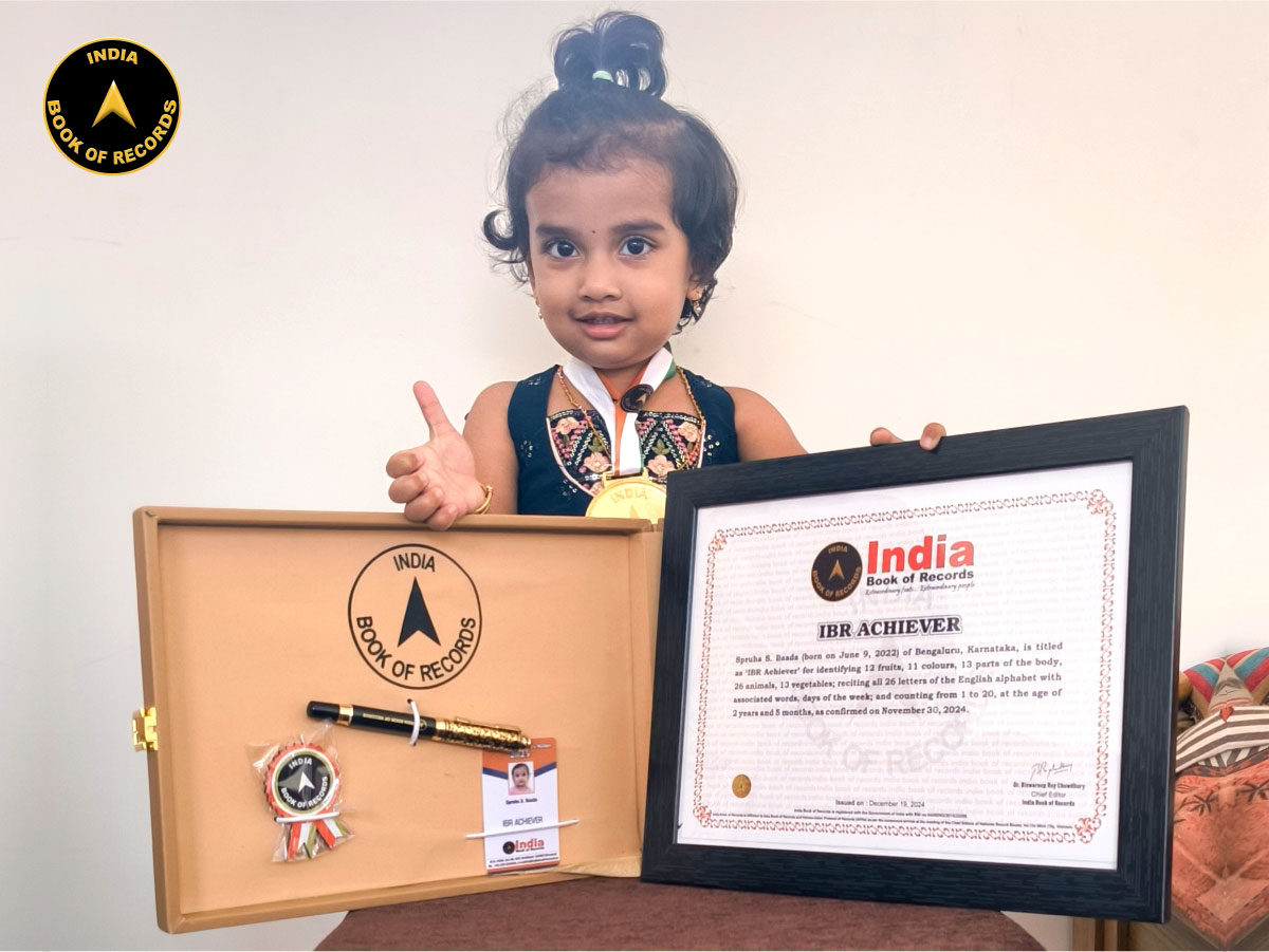 Spruha S. Baada – IBR Achiever
