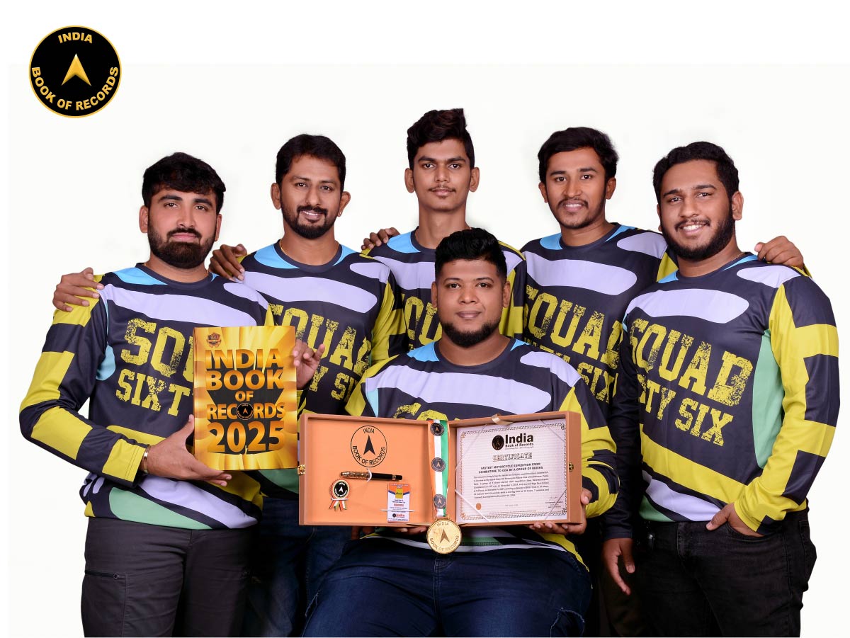 Fastest motorcycle expedition from Coimbatore to Goa by a group of riders