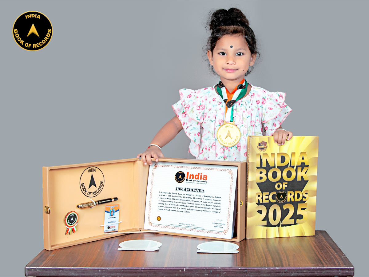 A. Redhyanshi Reddy – IBR Achiever