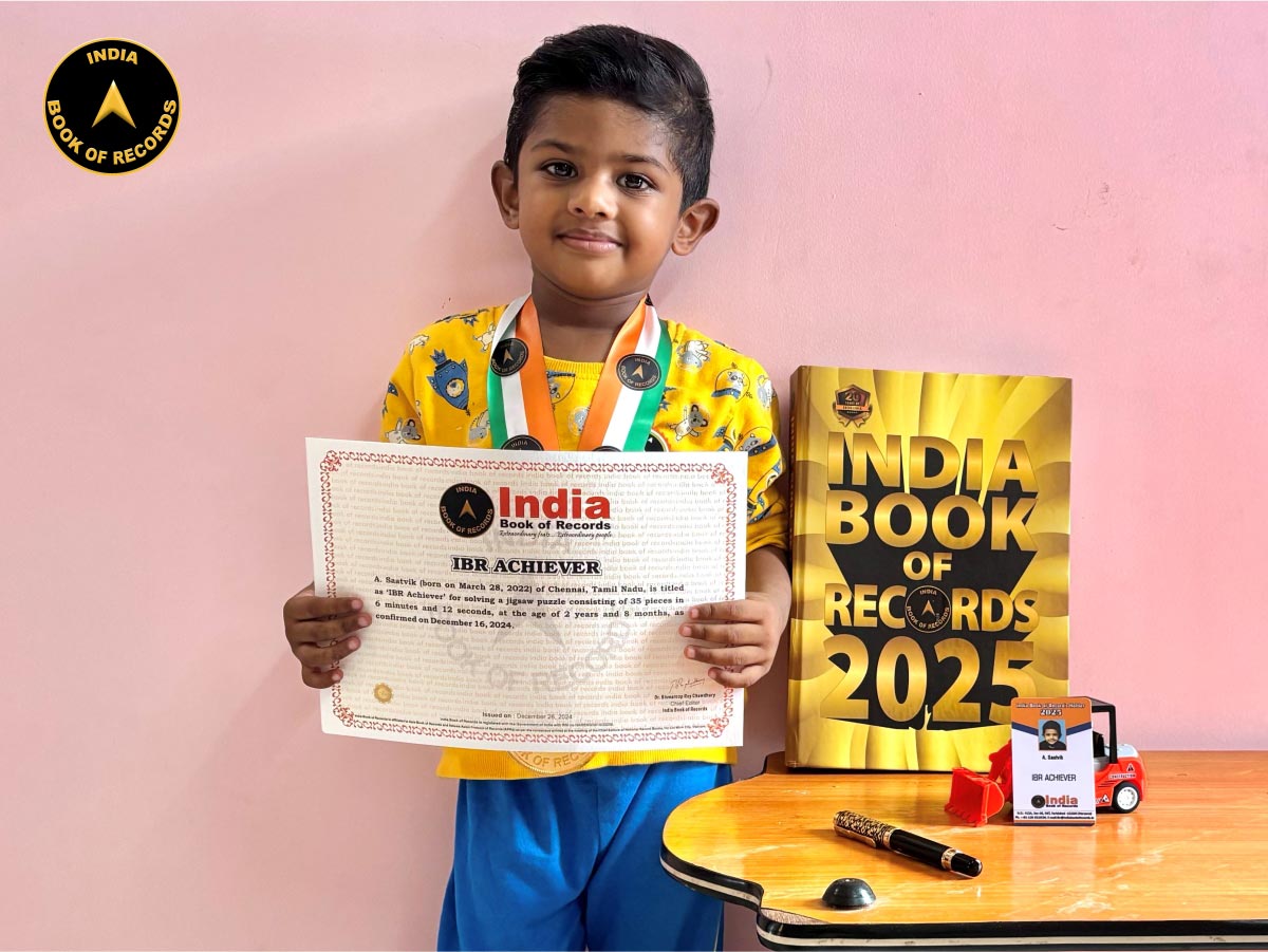 A. Saatvik – IBR Achiever