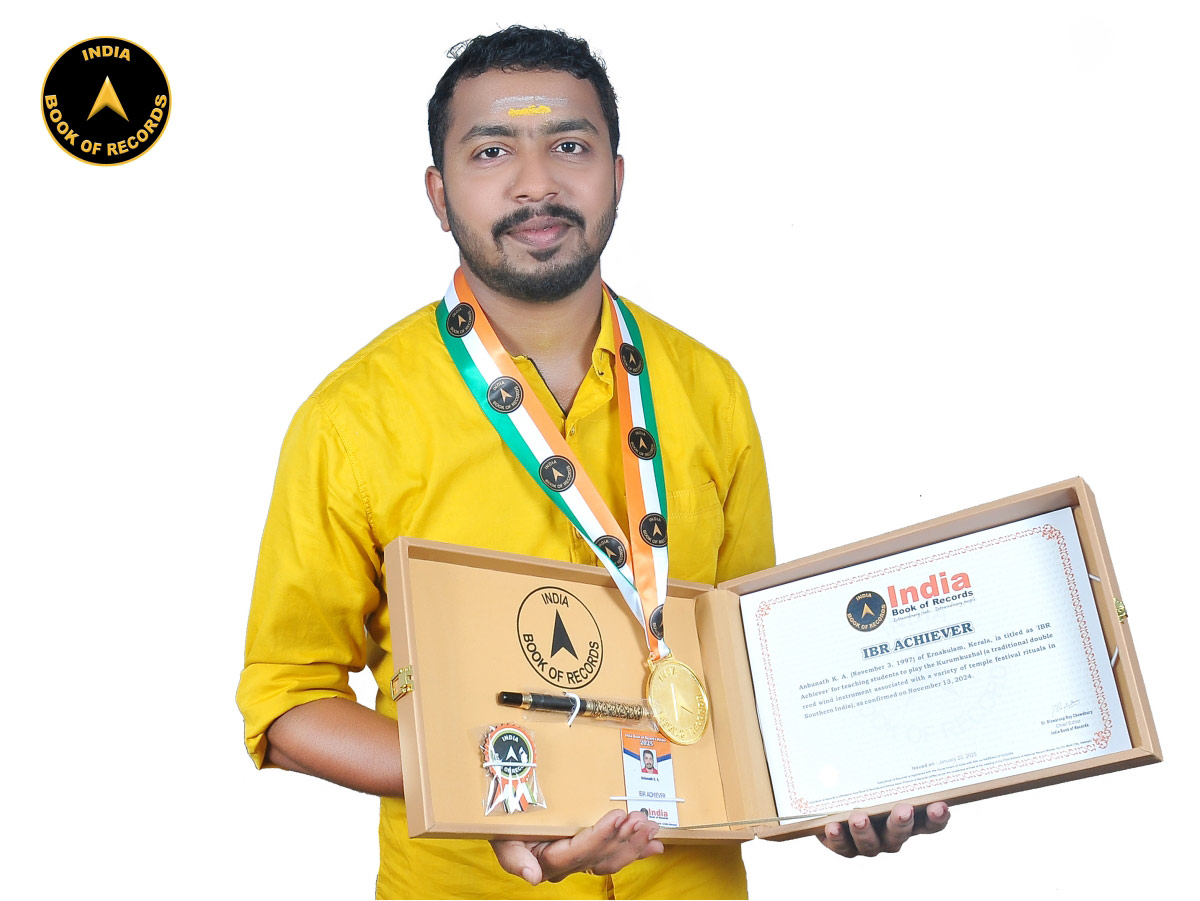 Anbunath K. A. – IBR Achiever