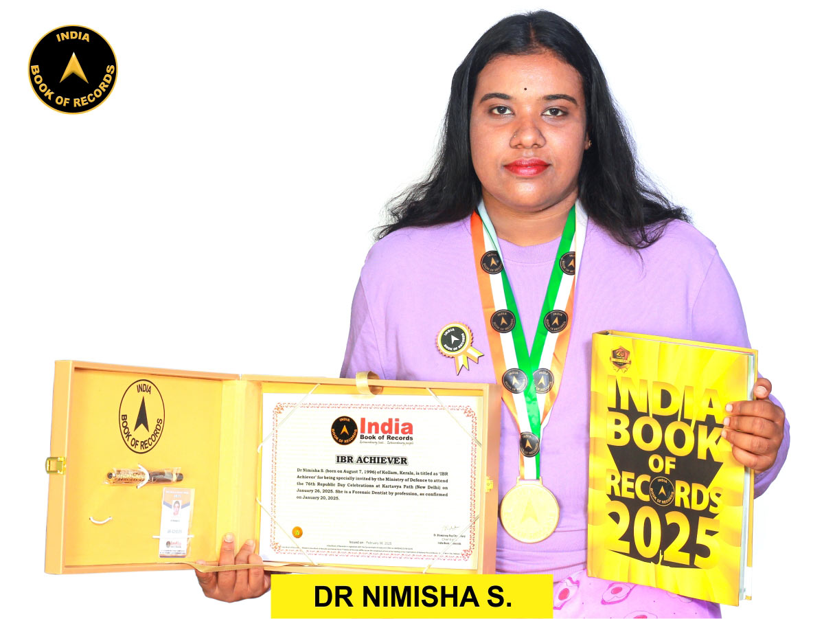 Dr Nimisha S. – IBR Achiever