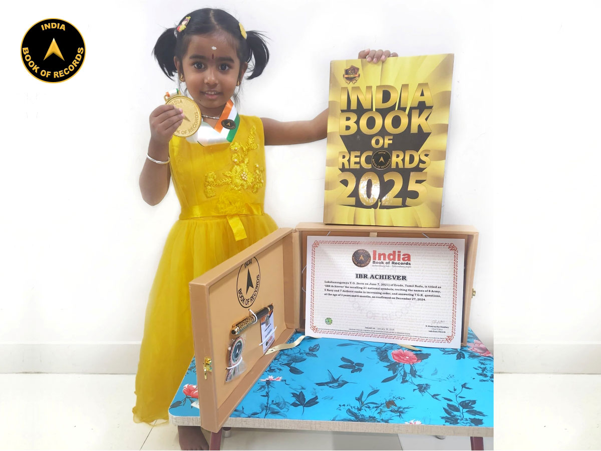 Lakshanaagamya Y.G. – IBR Achiever