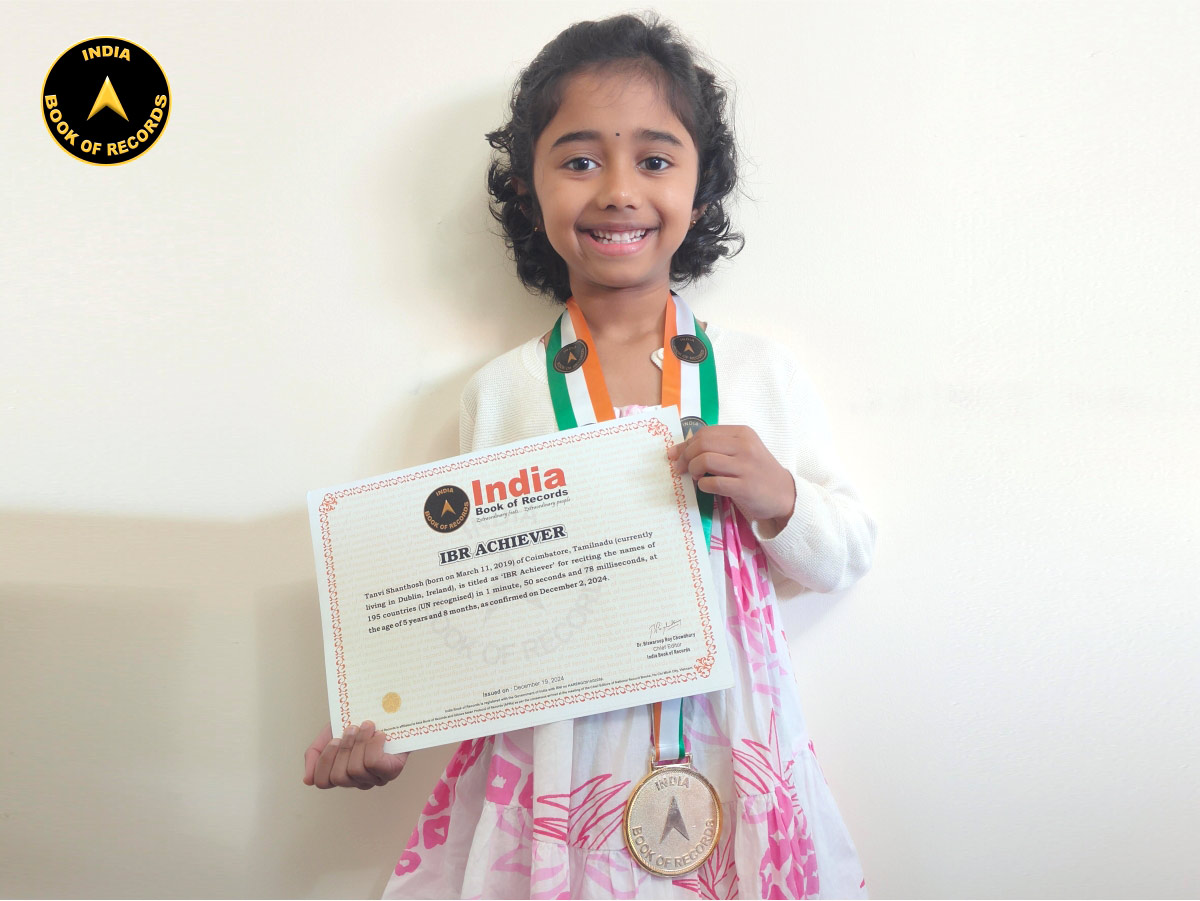 Tanvi Shanthosh -IBR Achiever
