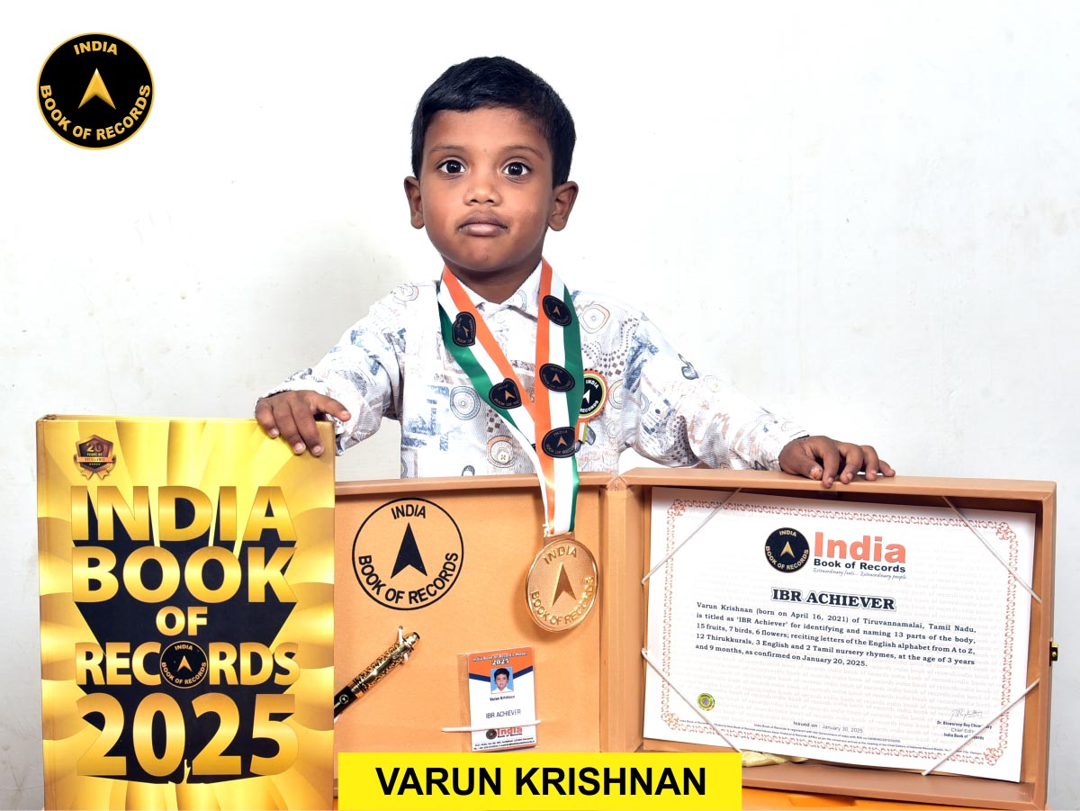 Varun Krishnan – IBR Achiever