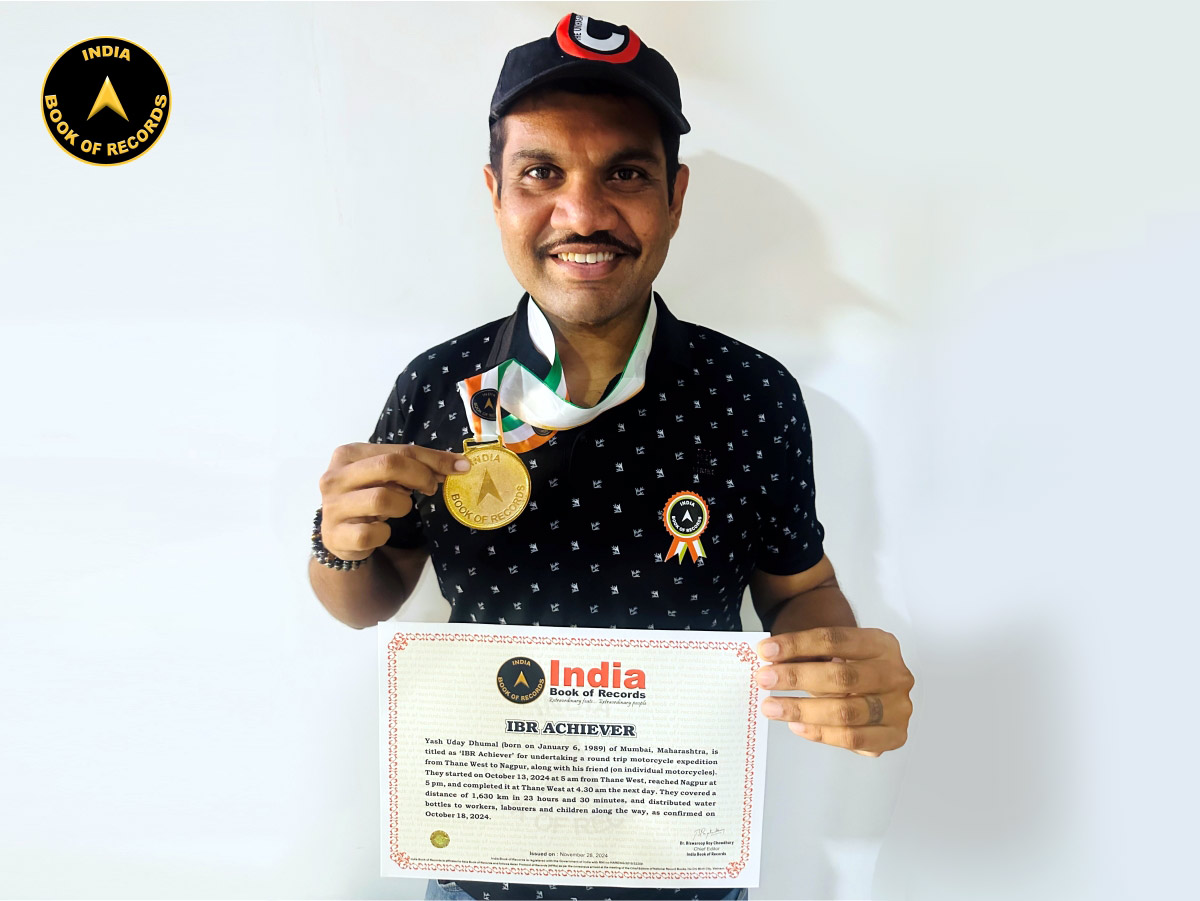 Yash Uday Dhumal – IBR Achiever