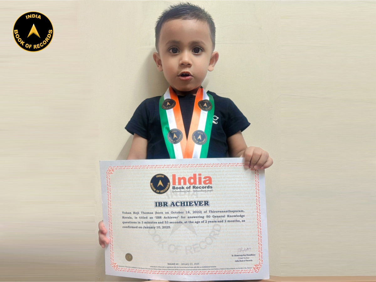 Yohan Reji Thomas – IBR Achiever