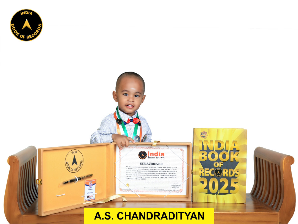 A.S. Chandradityan – IBR Achiever