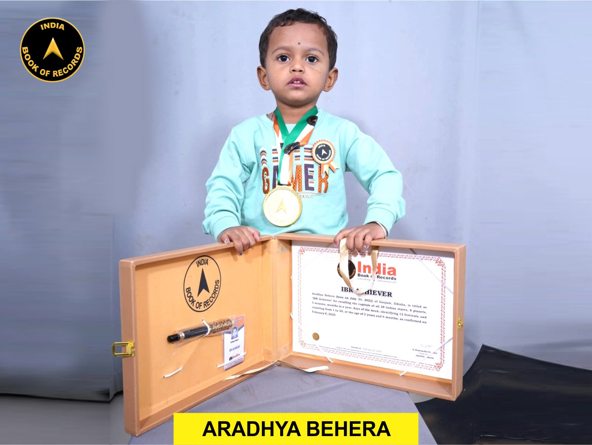 Aradhya Behera – IBR Achiever
