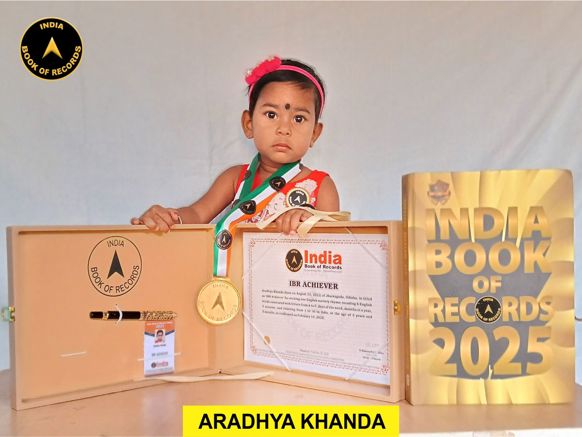 Aradhya Khanda – IBR Achiever