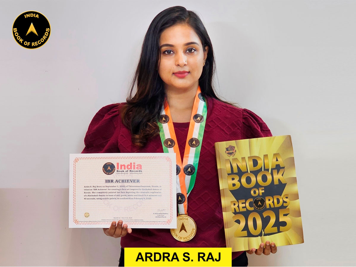 Ardra S. Raj – IBR Achiever