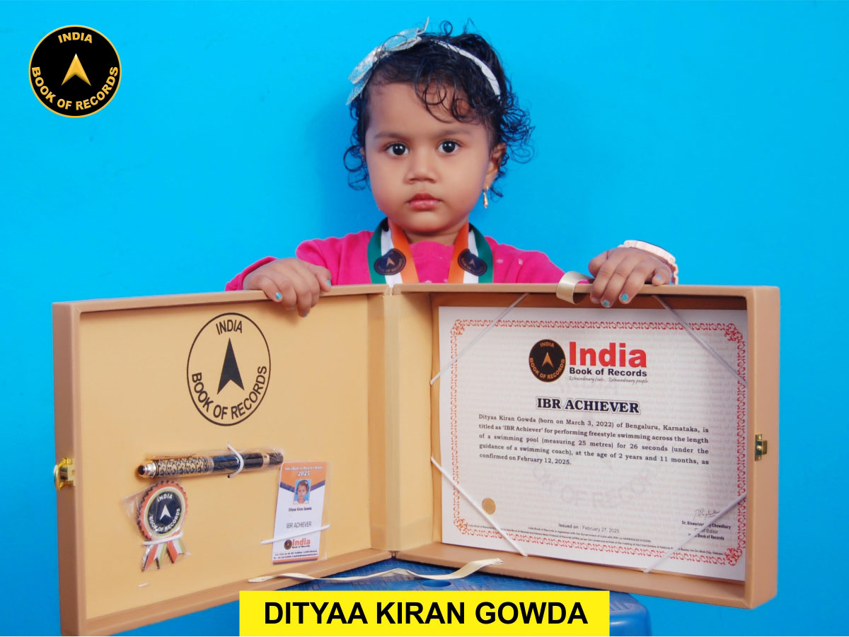 Dityaa Kiran Gowda – IBR Achiever