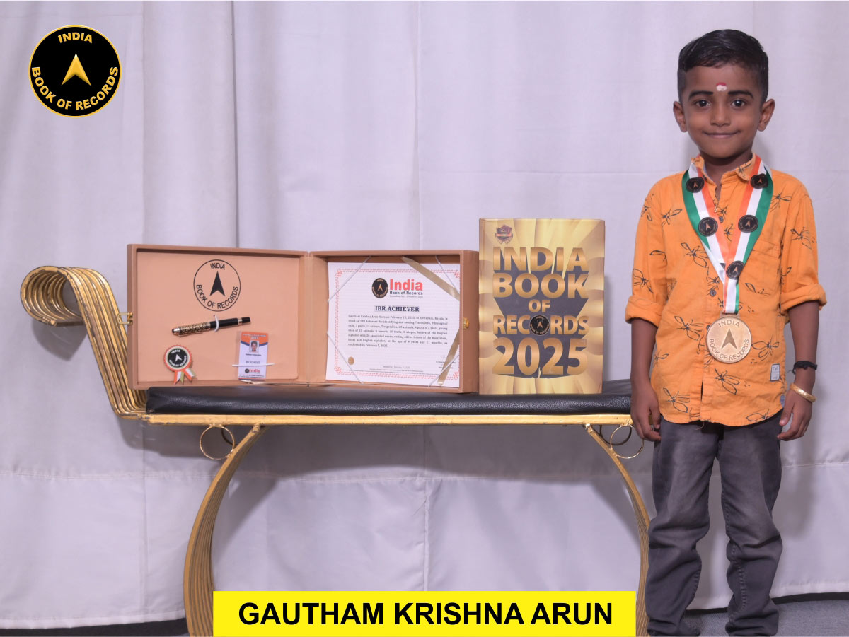 Gautham Krishna Arun – IBR Achiever