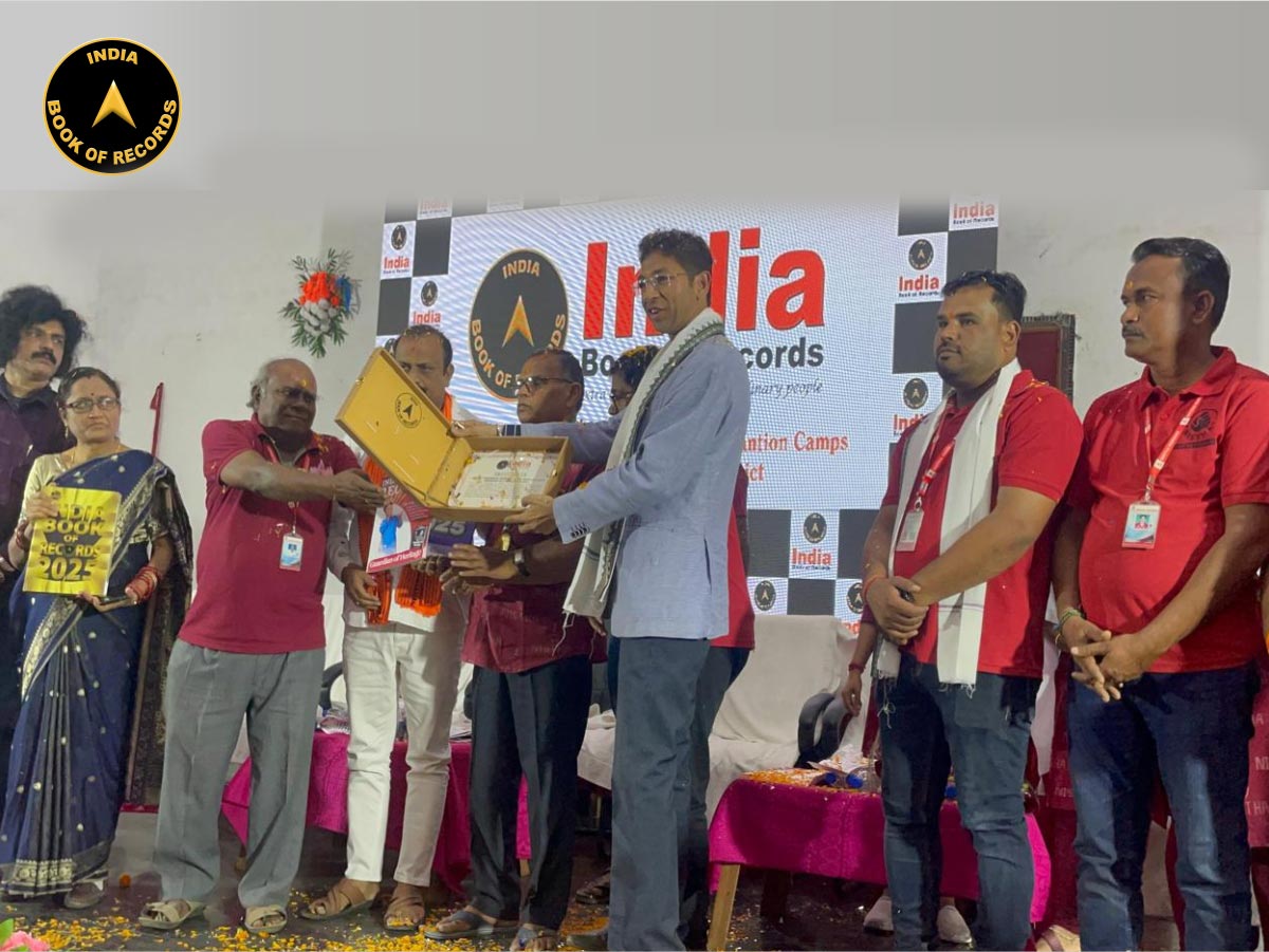 Longest Continuous Series of Blood Donation Camps Organised