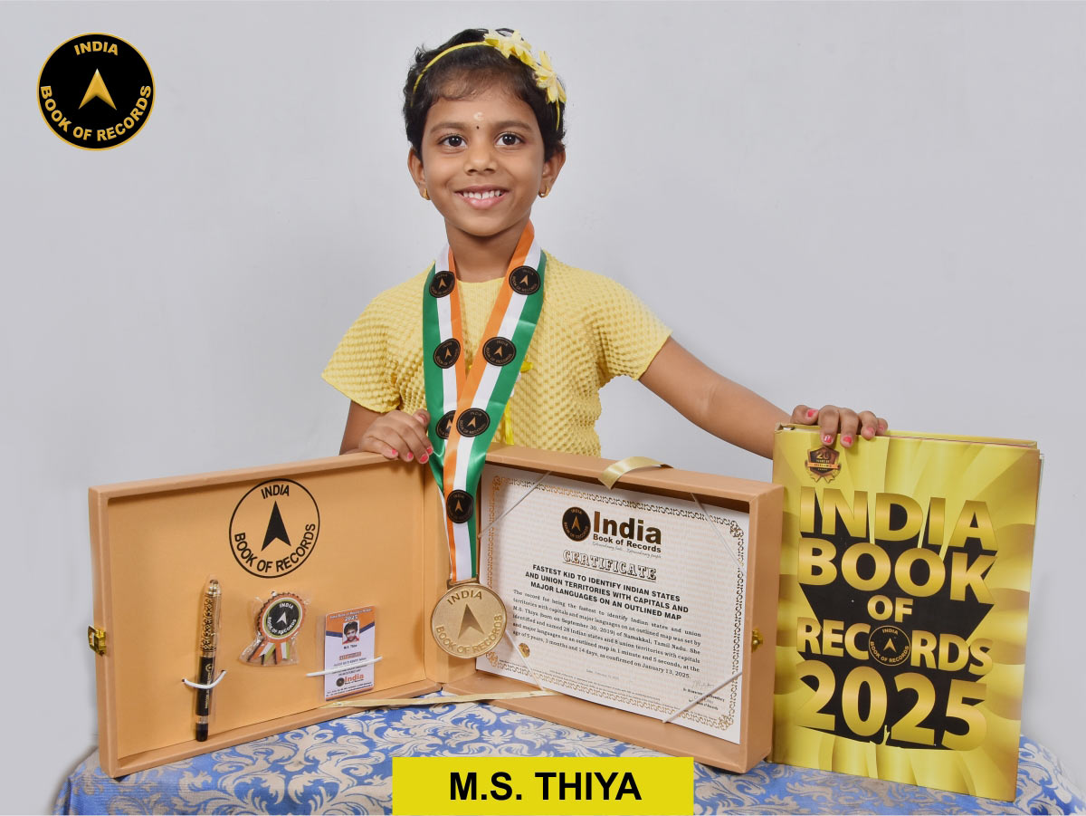 Fastest kid to identify Indian states and union territories with capitals and major languages on an outlined map