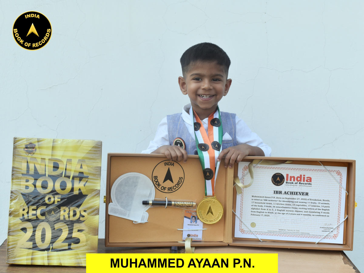 Muhammed Ayaan P.N. – IBR Achiever