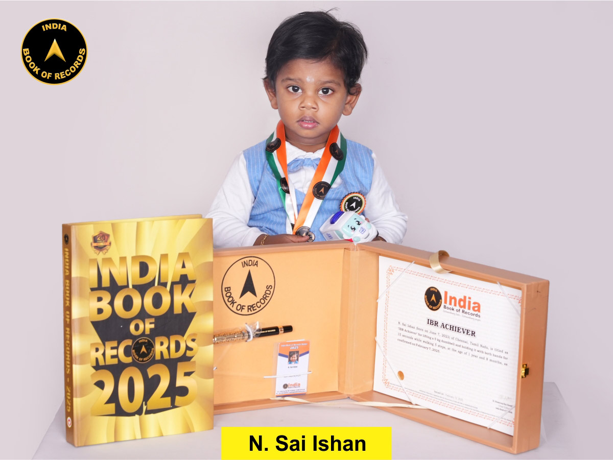 N. Sai Ishan – IBR Achiever