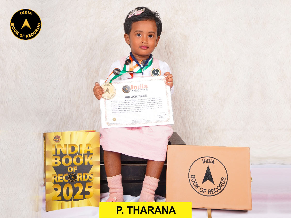 P. Tharana  – IBR Achiever