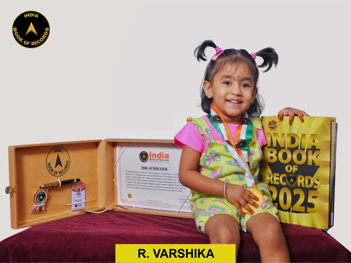 R.Varshika – IBR Achiever