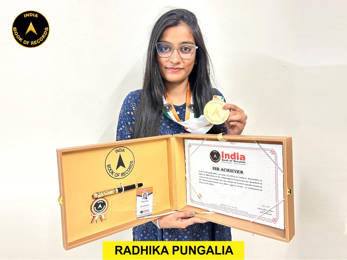 Radhika Pungalia – IBR Achiever