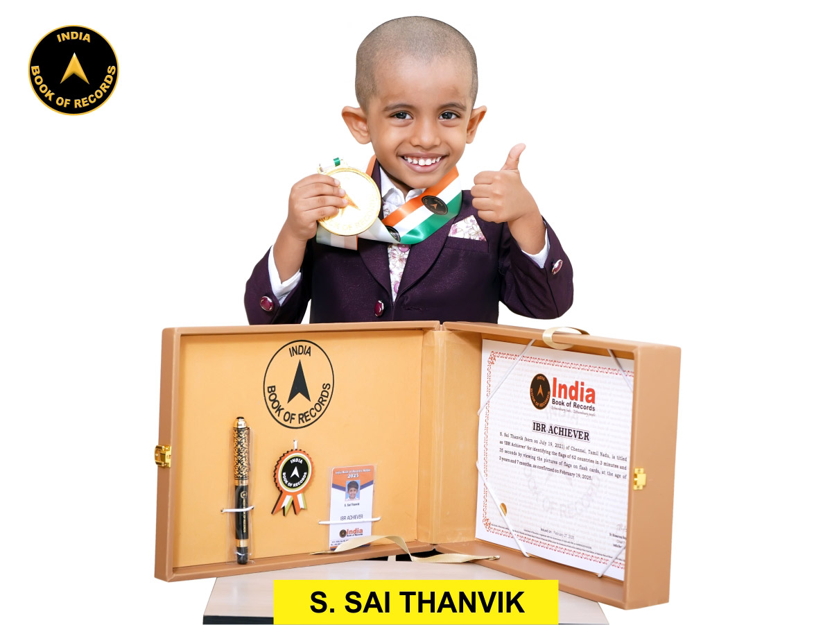 S. Sai Thanvik – IBR Achiever
