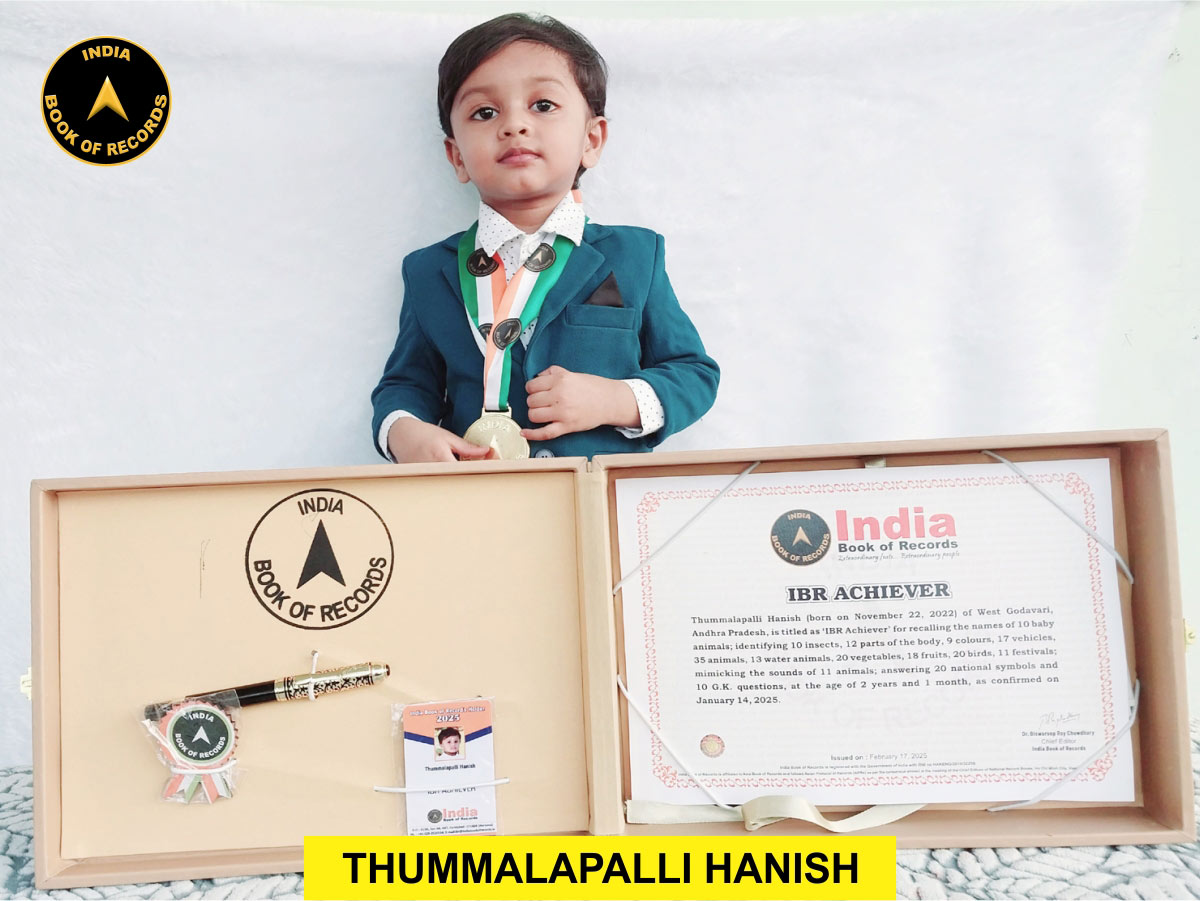 Thummalapalli Hanish – IBR Achiever
