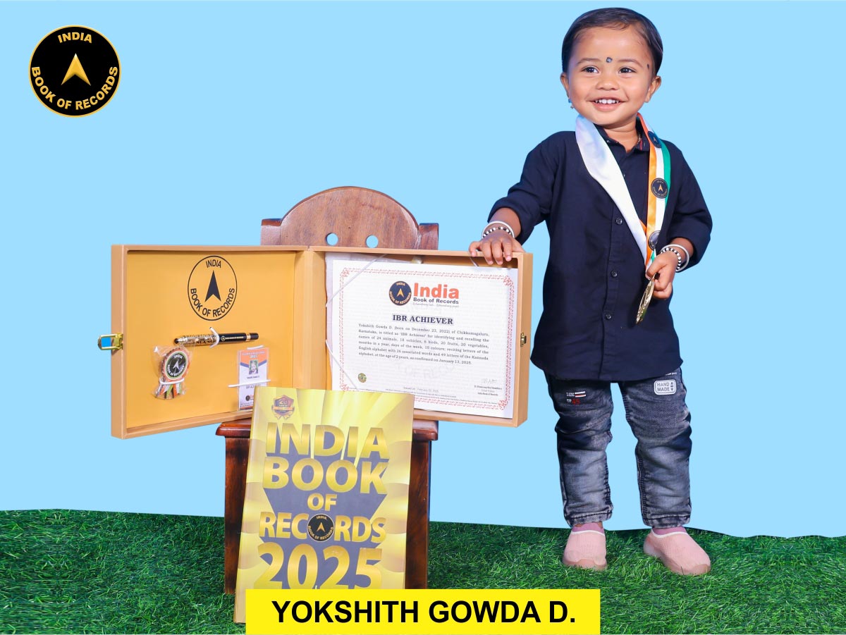 Yokshith Gowda D.- IBR Achiever