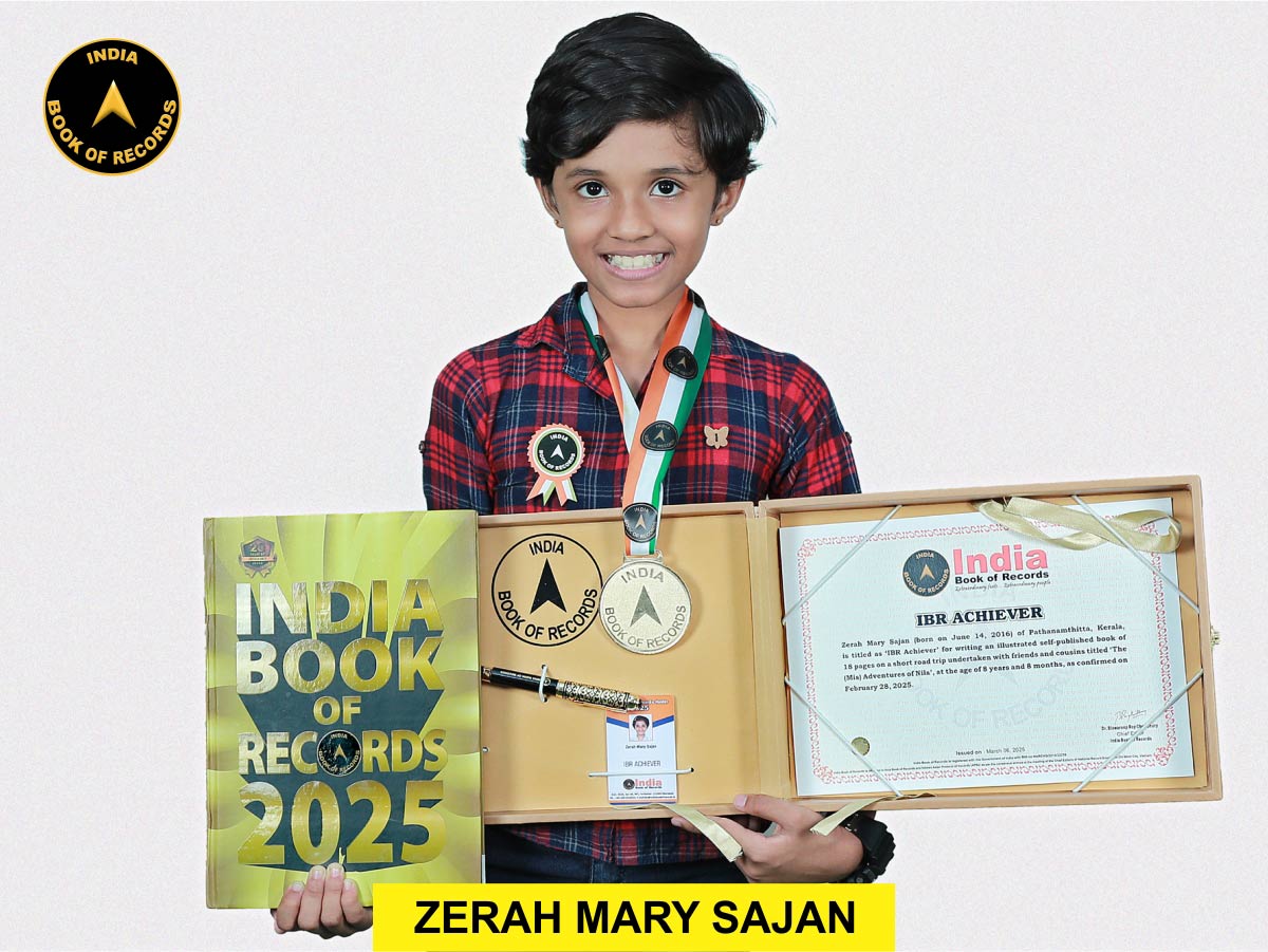 Zerah Mary Sajan – IBR Achiever