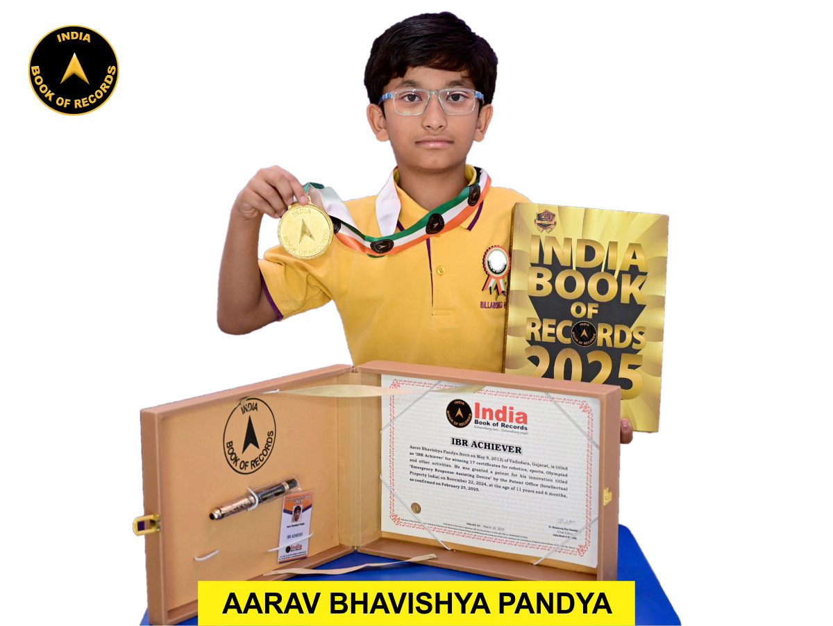 Aarav Bhavishya Pandya – IBR Achiever