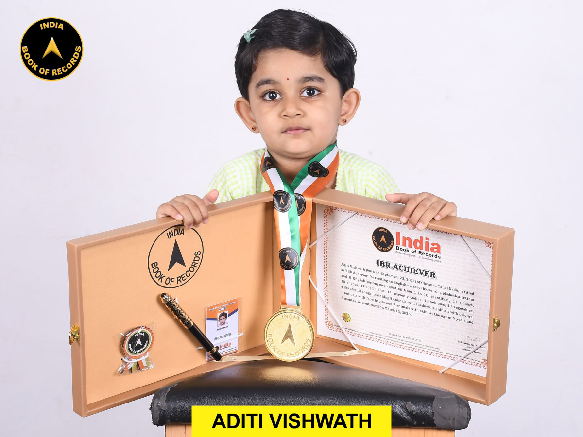 Aditi Vishwath – IBR Achiever