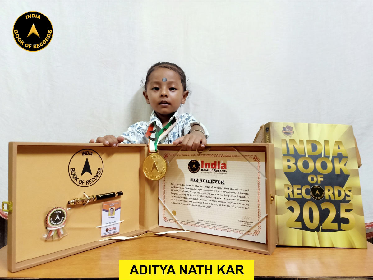 Aditya Nath Kar – IBR Achiever