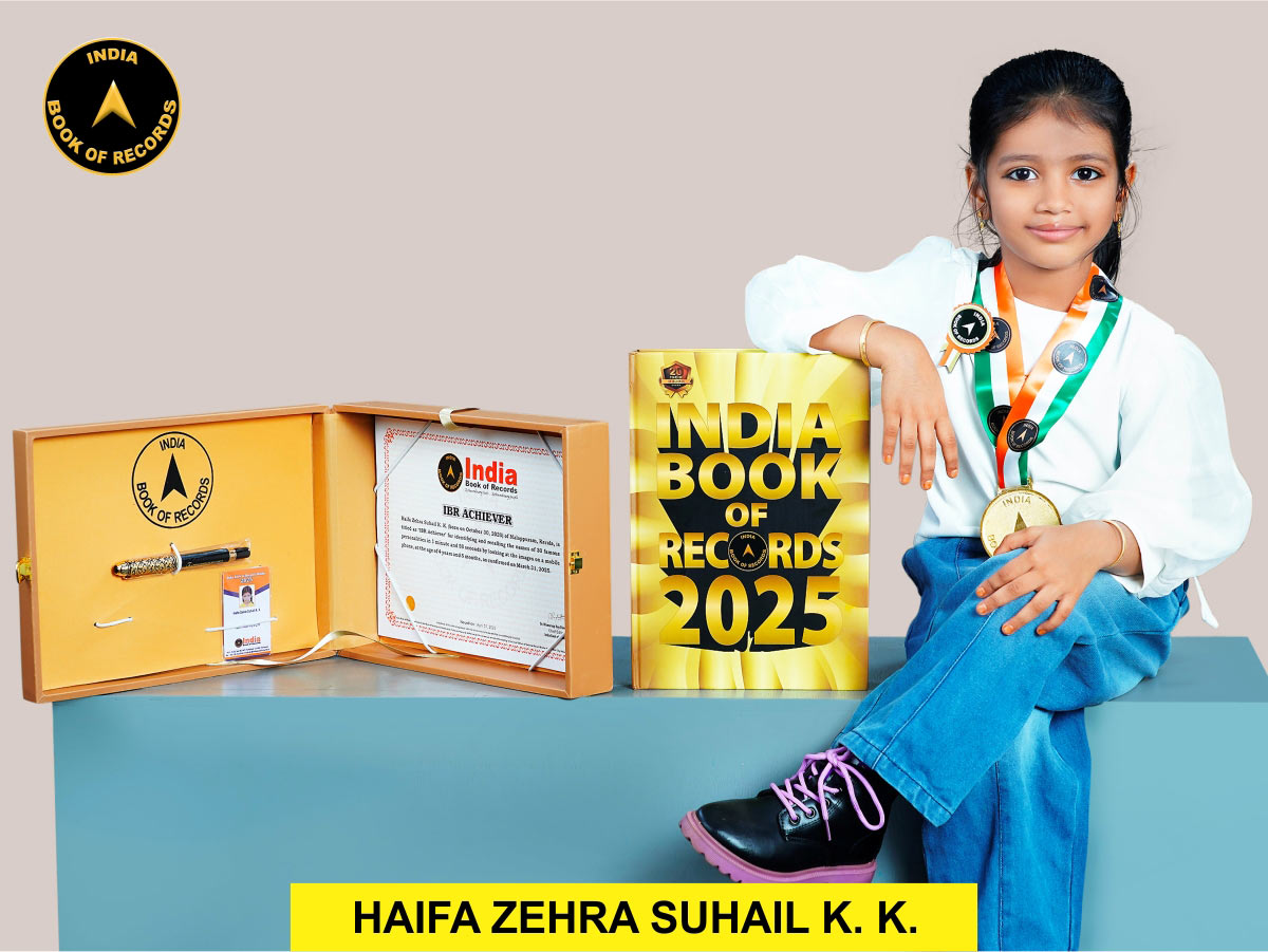 Haifa Zehra Suhail K. K. – IBR Achiever
