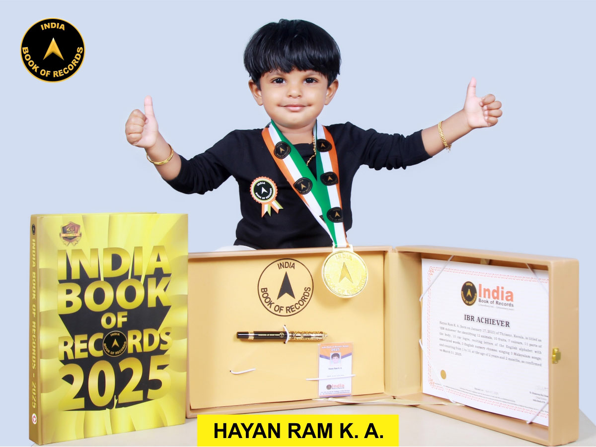 Hayan Ram K. A. – IBR Achiever