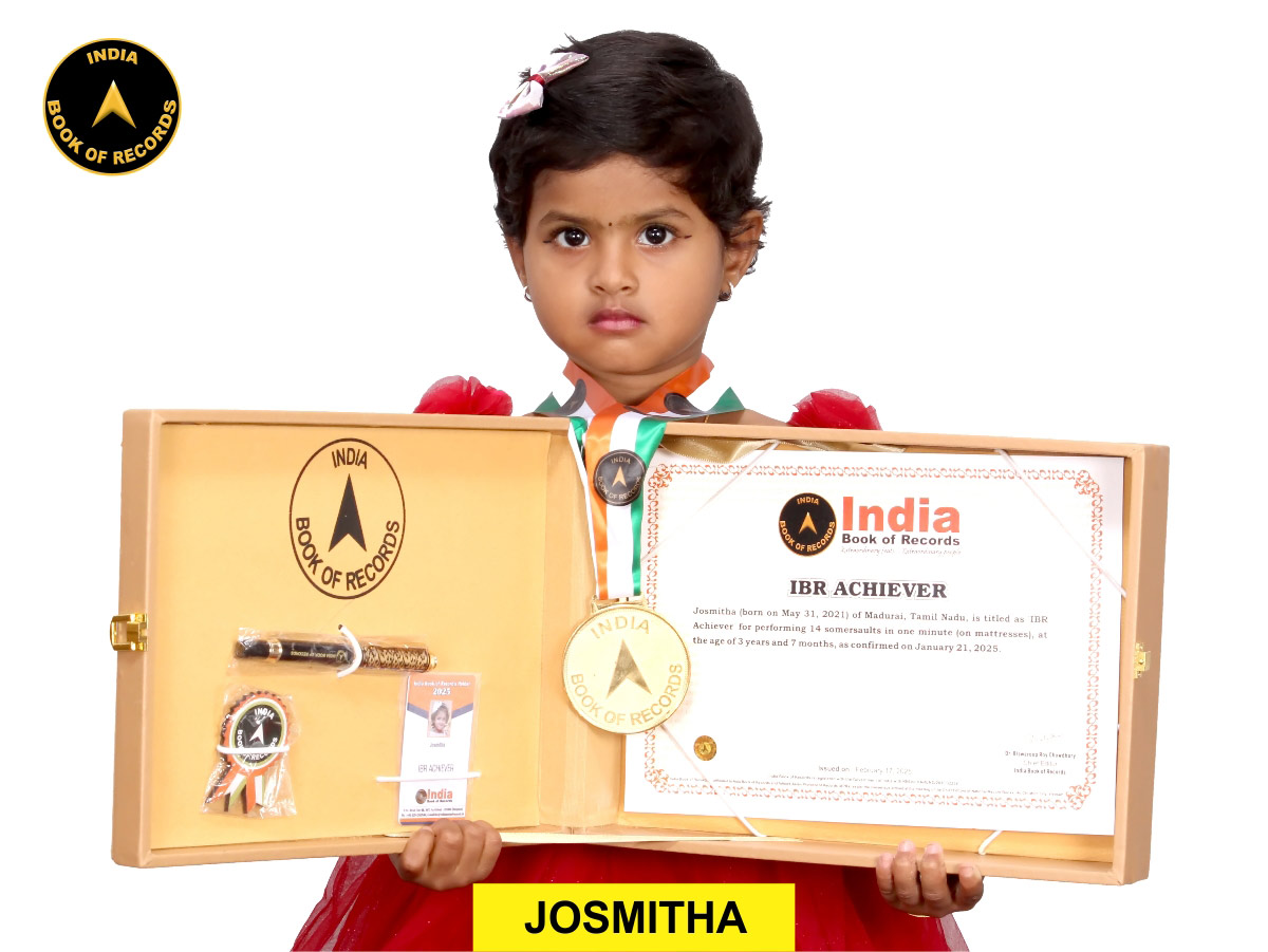 Josmitha – IBR Achiever