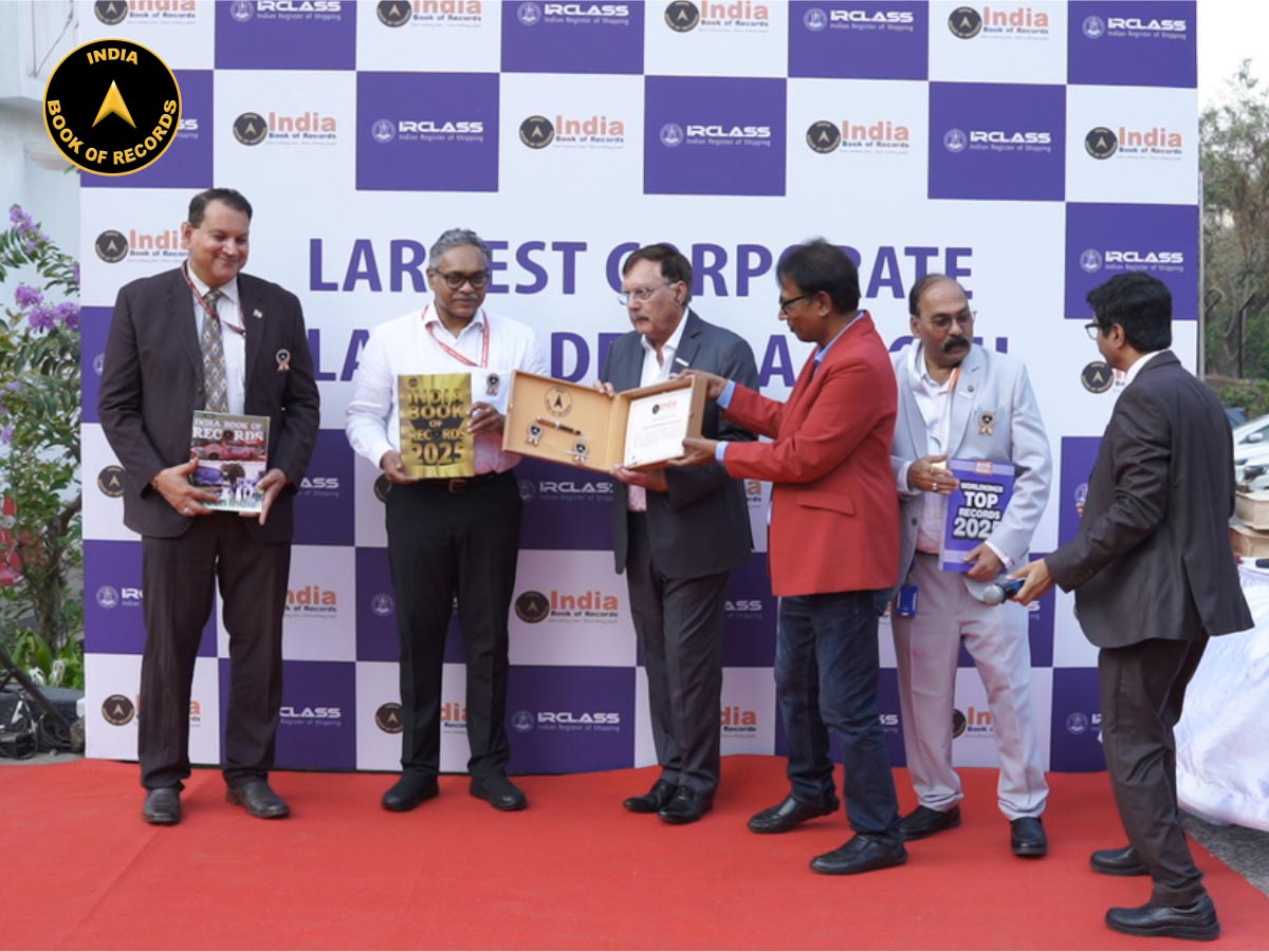 Largest Corporate Flag Made on a Cloth