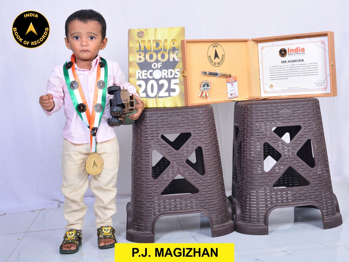 P.J. Magizhan – IBR Achiever